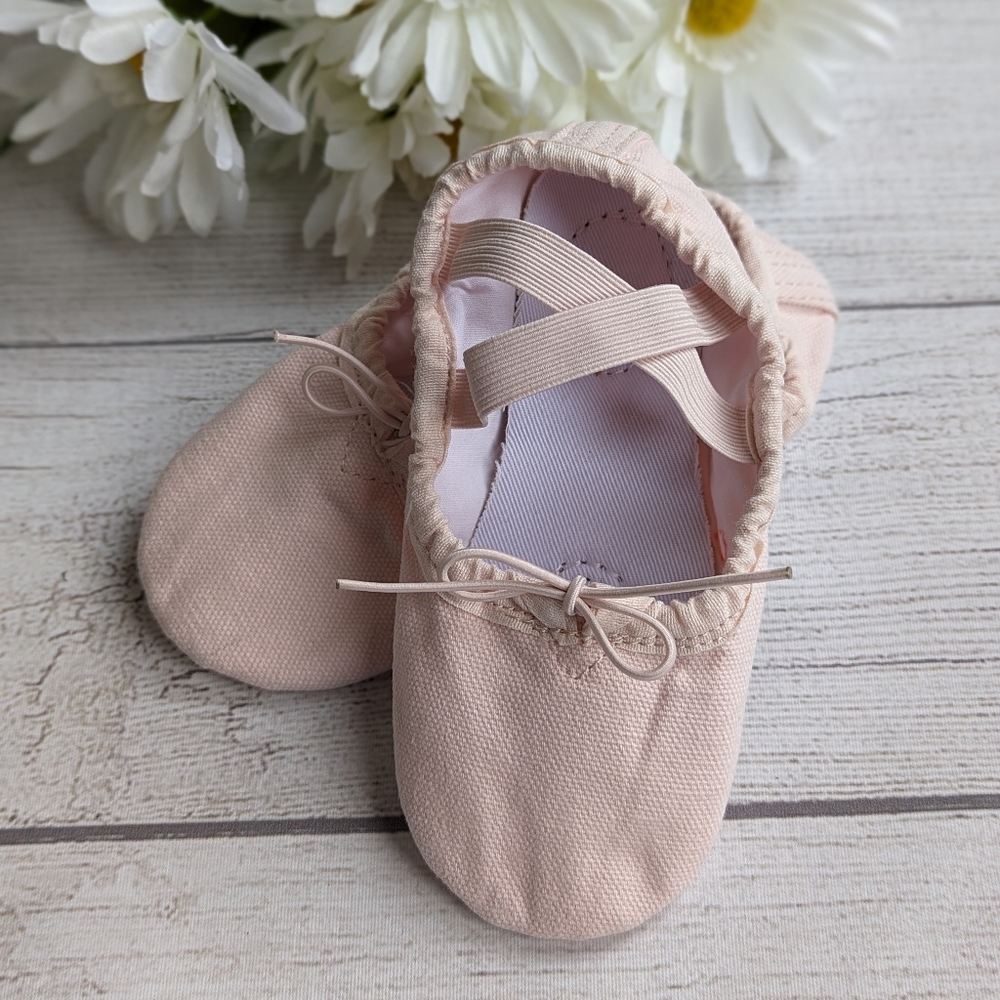 Toddler Girls Ballet Shoes Size 9